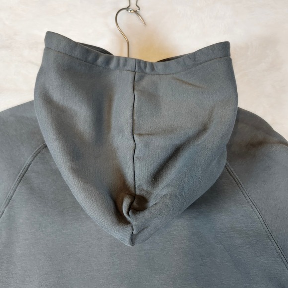 Kenneth Cole Mens Grey Fleece Hoodie Logo Pullover Sweatshirt KF9V91PNFCM XL - Picture 7 of 14